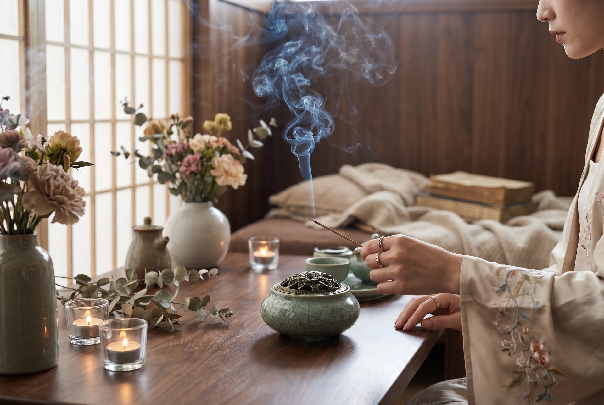 樱花视频雅集-香道茶道雅集视频-生活美学